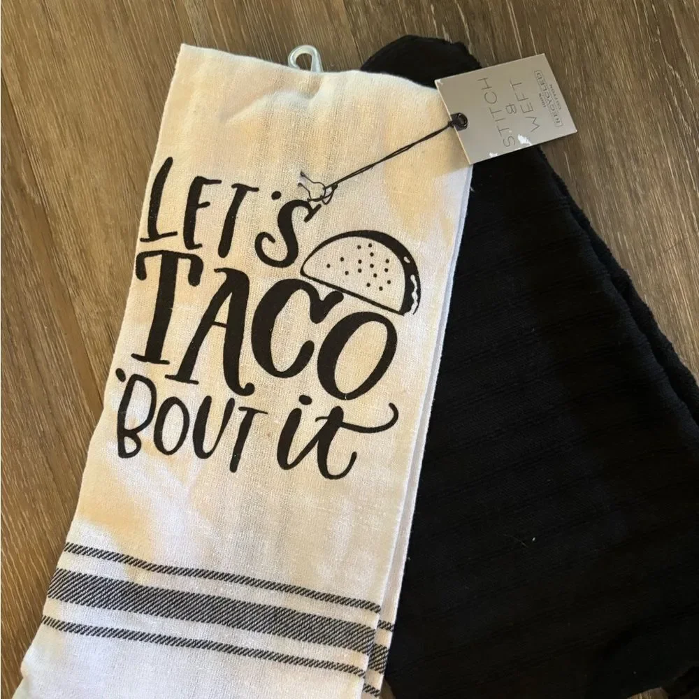 Let's Taco 'Bout It Kitchen Towels